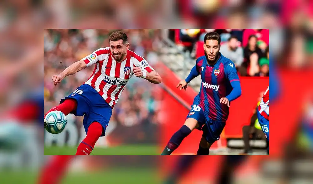 Atletico Madrid vs Levante se enfrentarán en la jornada del sábado 4 de enero de 2020