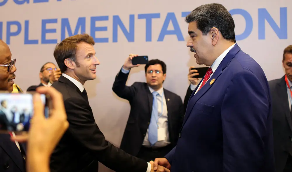 El mandatario francés tiene previsto recibir en París a su homólogo de Colombia, Gustavo Petro. Foto: AFP