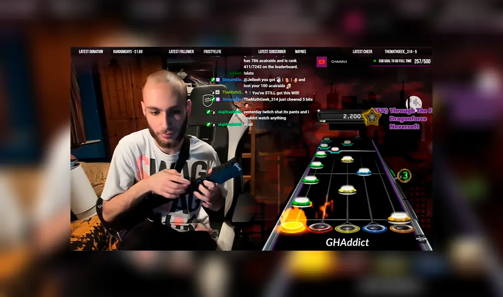 La canción de DragonForce fue incluida solo en los créditos del videojuego por su alta dificultad, confesó uno de sus desarrolladores, al felicitar al fan.