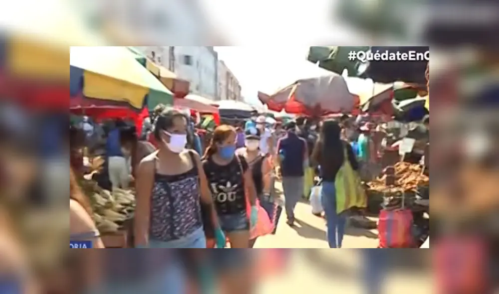 Mercado La Paradita: Créditos: Captura Canal N. Mercado La Paradita: Créditos: Captura Canal N.