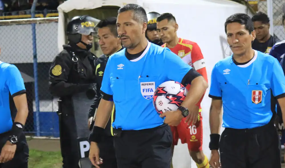 Miguel Santivañez ya no será el árbitro del Alianza Lima vs Binacional. Foto: Archivo