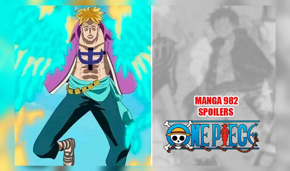 Spoilers del manga 982 deOne Piece. Créditos: Composición/Toei Animation Spoilers del manga 982 deOne Piece. Créditos: Composición/Toei Animation