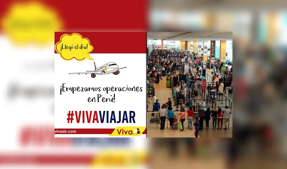 Viva Air Perú inicia hoy sus operaciones con vuelos a S/ 60 a nivel nacional