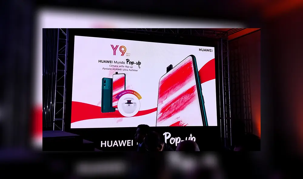 Por la compra de un Huawei Y9 Prime 2019, obtendrás de regalo un parlante bluetooth. | Foto: La República