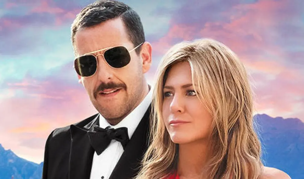 Jennifer Aniston y Adam Sandler se casan y viajan por el mar en 'Misterio a Bordo' Jennifer Aniston y Adam Sandler se casan y viajan por el mar en 'Misterio a Bordo'