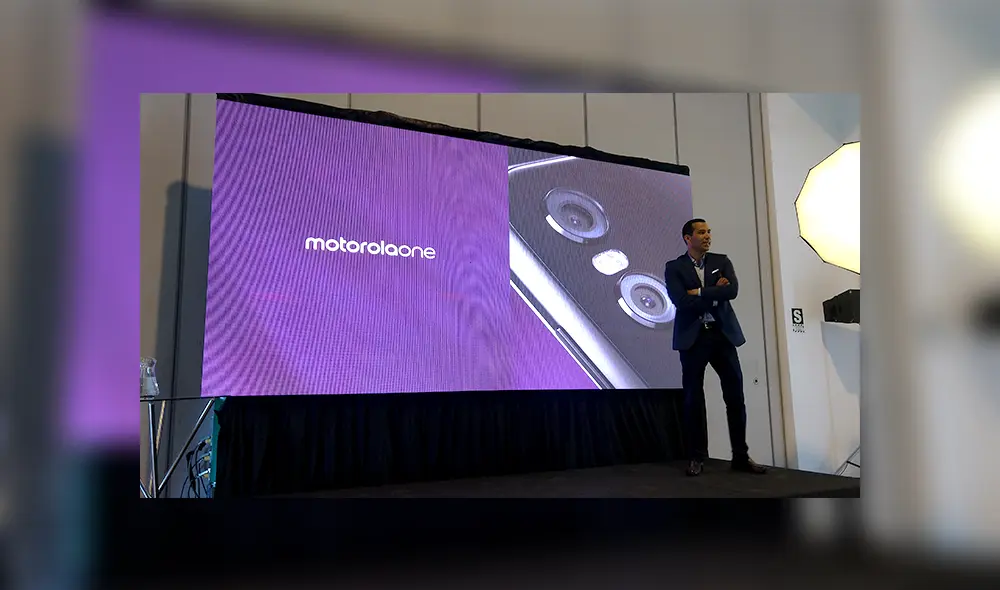 Lanzamiento oficial del Motorola One Macro en Peru. Lanzamiento oficial del Motorola One Macro en Peru.