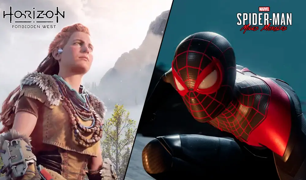 PlayStation confirma que Horizon Forbidden West, Spider-Man Miles Morales y Sackboy A Big Adventure llegan a PS4. Foto: composición La República.