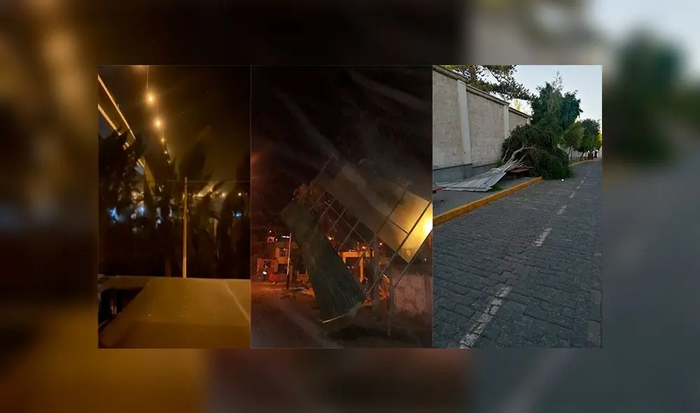 Fenómeno generó destrozos en casas, árboles y letreros, entre otros daños. Fenómeno generó destrozos en casas, árboles y letreros, entre otros daños.