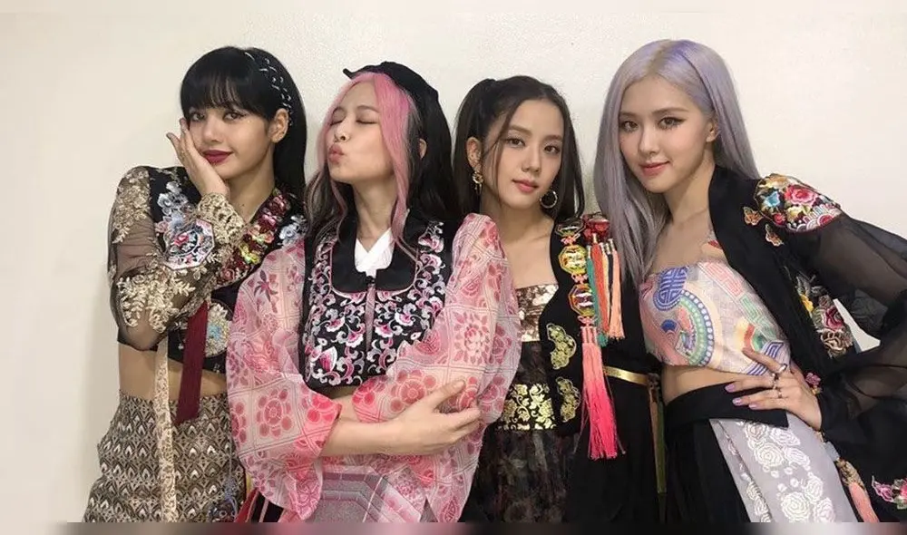 BLACKPINK en Inkigayo. Foto: captura