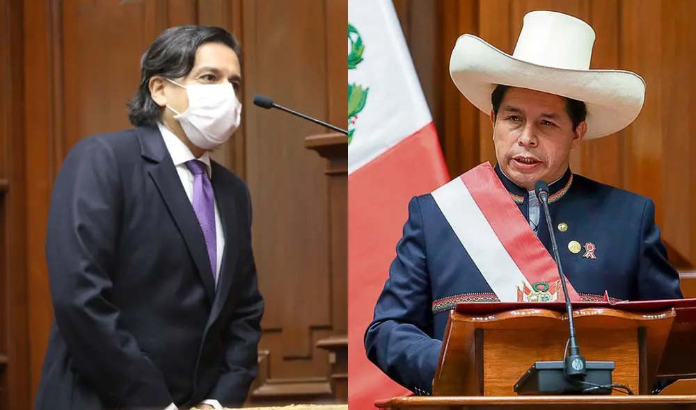 Edward Málaga se refirió a la renuncia de la jefa de inmunizaciones del Minsa. Foto: composición Congreso / Presidencia