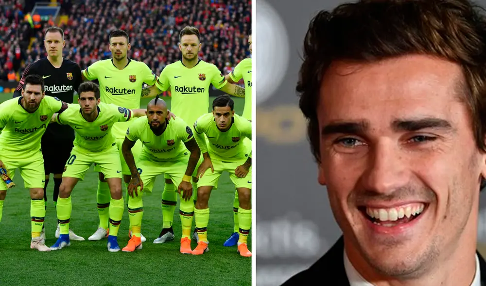 Barcelona y el once que colocaría en el campo de juego con la inclusión de Antoine Griezmann. Barcelona y el once que colocaría en el campo de juego con la inclusión de Antoine Griezmann.