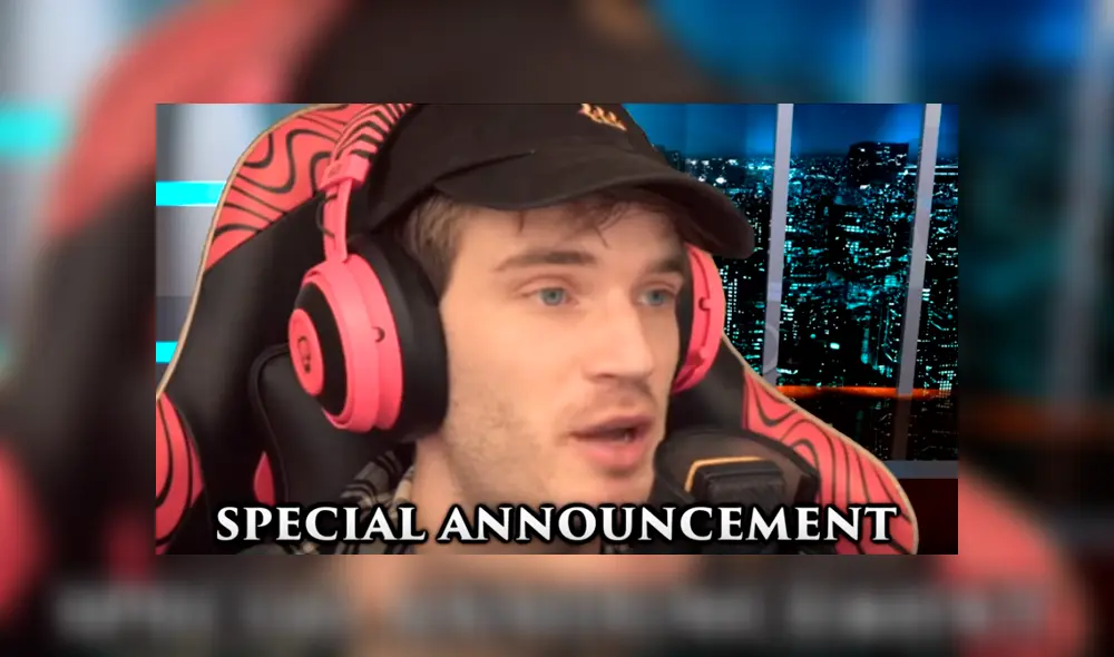 PewDiePie anuncia su retiro temporal para el 2020. (Foto: Captura) PewDiePie anuncia su retiro temporal para el 2020. (Foto: Captura)