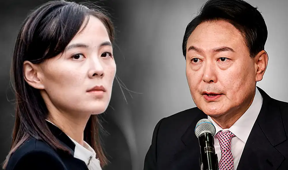 La hermana de Kim acusó al presidente surcoreano, Yoon Suk-yeol, de crear una "situación peligrosa". Foto: BBC
