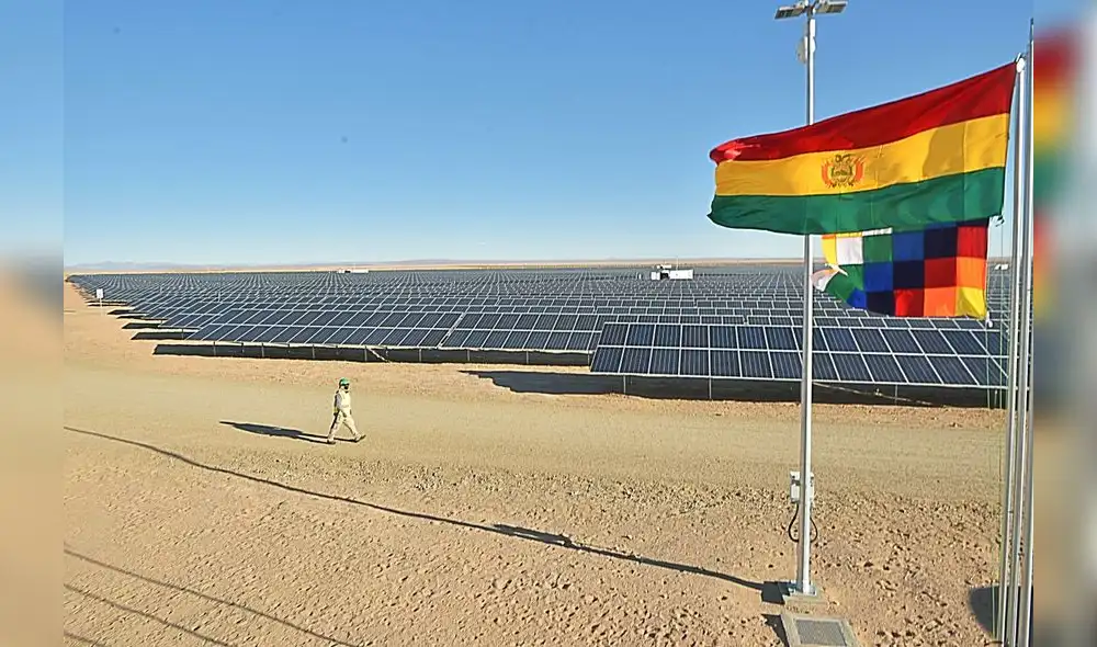 Bolivia inauguró su mayor planta de energía alternativa Bolivia inauguró su mayor planta de energía alternativa
