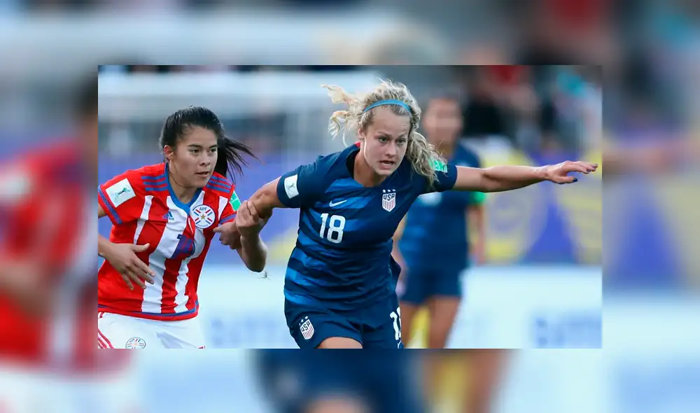 Estados Unidos goleó por 6-0 a Paraguay en el Mundial Femenil Sub 20 Estados Unidos goleó por 6-0 a Paraguay en el Mundial Femenil Sub 20