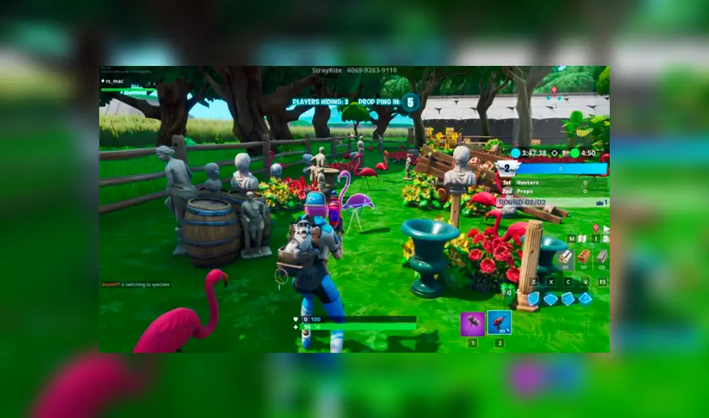 Prop Hunt, es un nuevo modo creativo de Fortnite que guarda similitudes con jugar a las 'escondidas'.