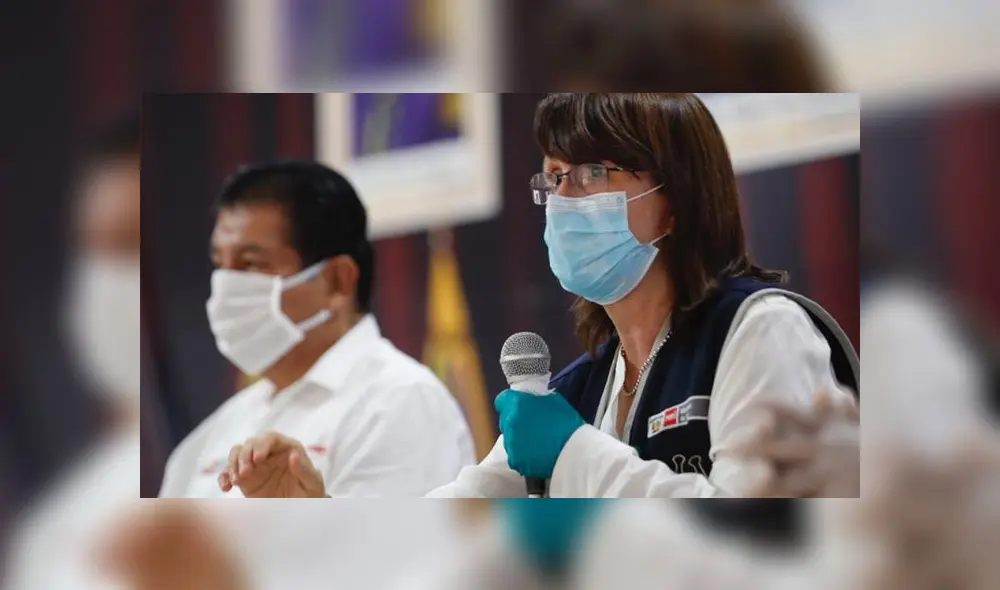 Pilar Mazzetti. Créditos: Minsa Pilar Mazzetti. Créditos: Minsa