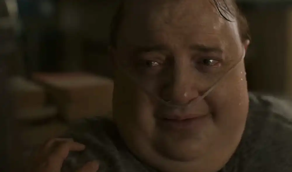 Brendan Fraser vuelve al cine con "The whale". Foto: A24