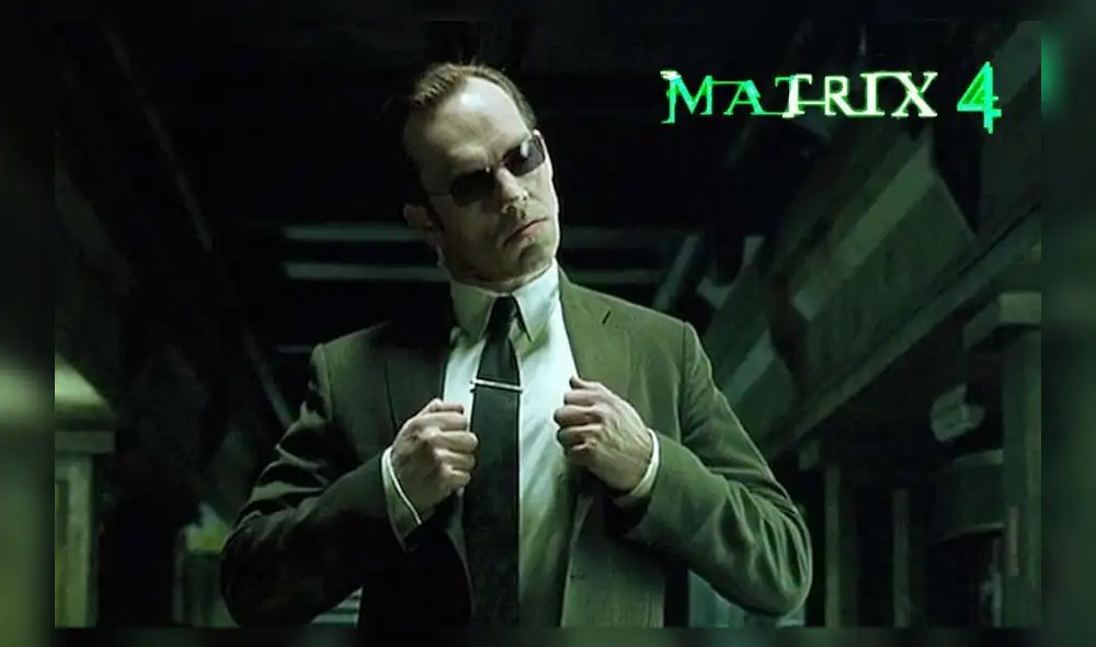 El Agente Smith es uno de los villanos clásicos de la trilogía.