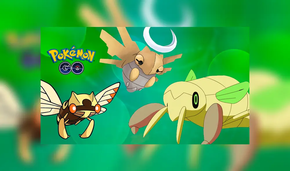 Ninjask, Shedinja y Nincada protagonizan evento de tipo bicho en Pokémon GO.