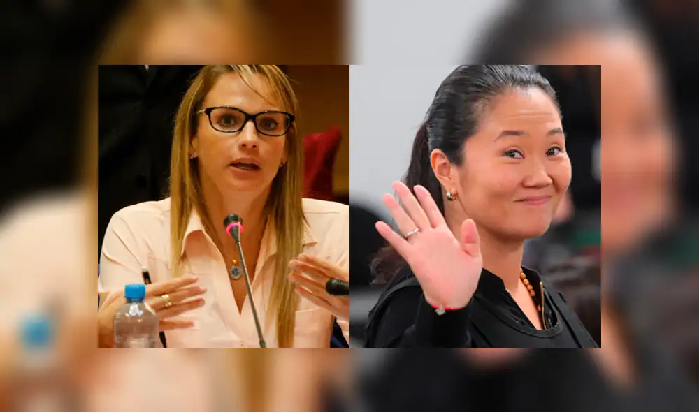 Keiko Fujimori y Luciana León Keiko Fujimori y Luciana León