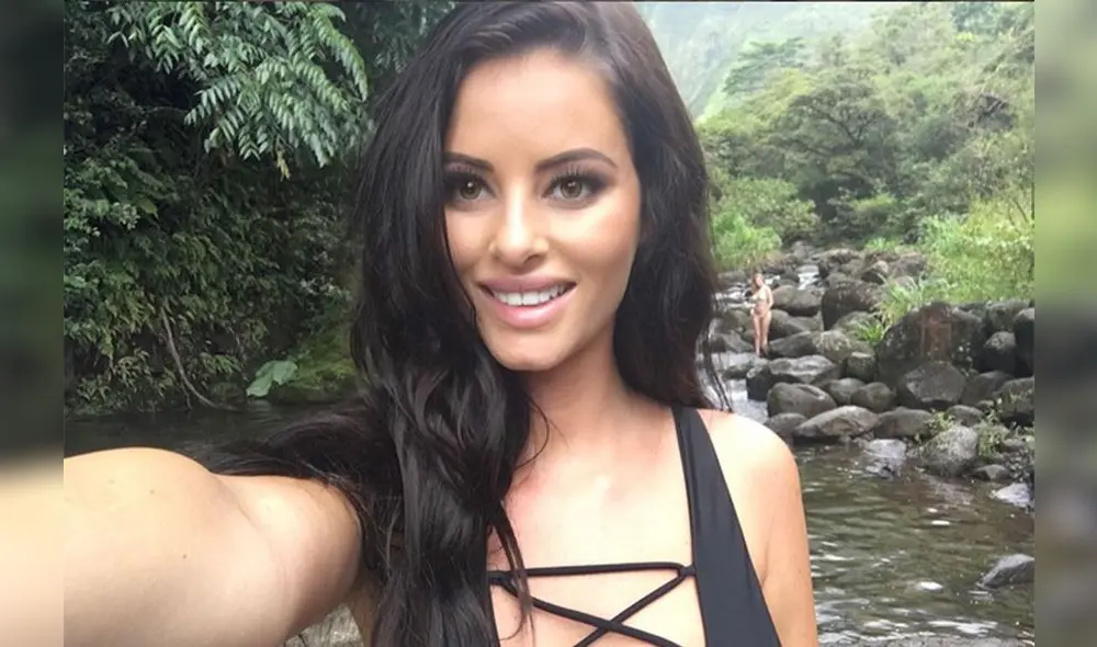 Instagram: 'Conejita' Playboy causó indignación por fotografiarse desnuda en una montaña Instagram: 'Conejita' Playboy causó indignación por fotografiarse desnuda en una montaña