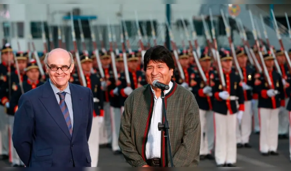 Evo Morales arribó a Lima para Gabinete Binacional que empieza este viernes Evo Morales arribó a Lima para Gabinete Binacional que empieza este viernes