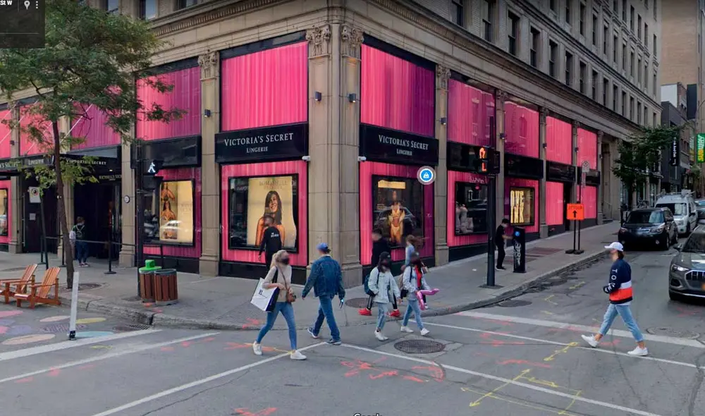 Desliza las imágenes para ver cómo luce una de las locaciones usadas para el rodaje de John Wick 2. Foto: captura de Google Maps