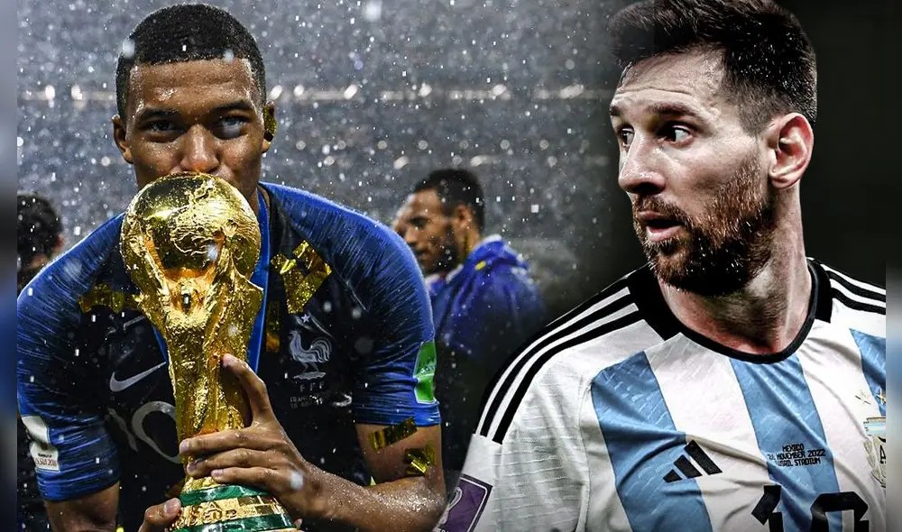 Lionel Messi saldó una de sus cuentas pendientes y levantó su primera Copa del Mundo en Qatar 2022. Foto: composición LR/FIFA/AFP