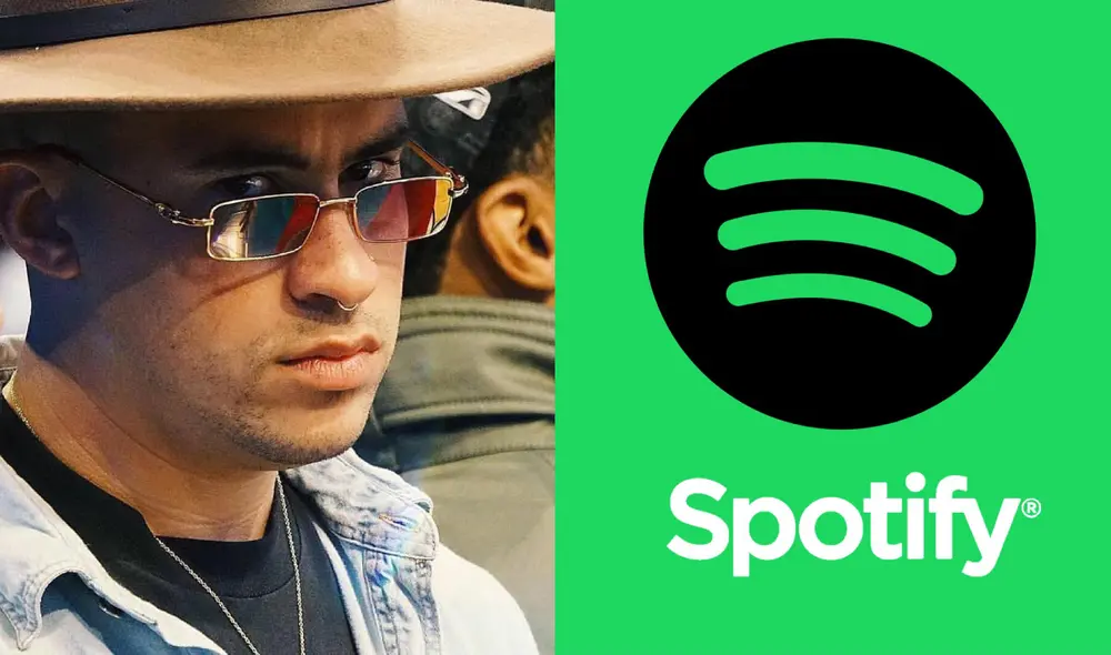 Bad Bunny cayó en popularidad en Spotify tras lanzar celular de fanática al mar, generando una oleada de críticas por toda internet. Foto: composición LR/Facebook/Spotify