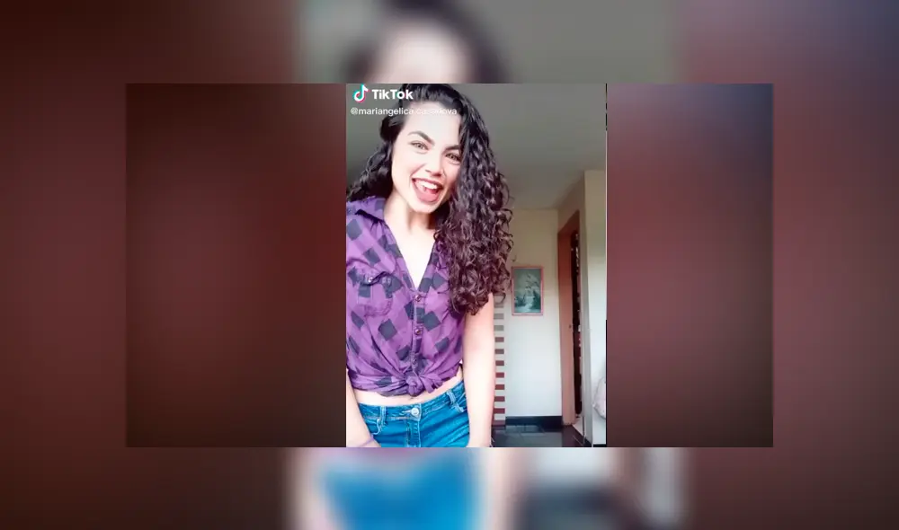 Desliza las imágenes para la divertida parodia de Toy Story que hizo una joven junto a su perro. Fotocapturas: Mariangélica Casanova/TikTok