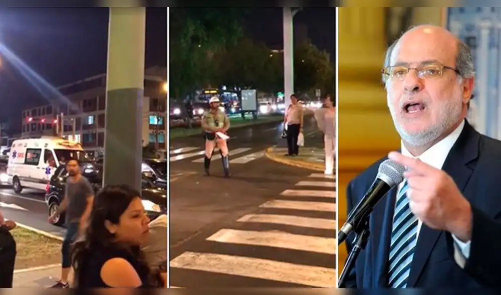 Daniel Abugattás: “Si el policía no da preferencia al privilegiado ministro, lo degradan” Daniel Abugattás: “Si el policía no da preferencia al privilegiado ministro, lo degradan”