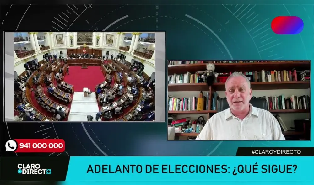 Augusto Álvarez Rodrich en Claro y Directo. Foto: LR+ Augusto Álvarez Rodrich en Claro y Directo. Foto: LR+