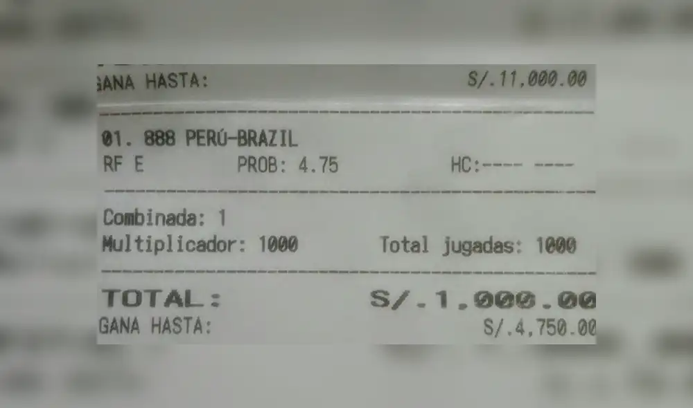 Usuario de Facebook apostó fuerte suma de dinero a la selección peruana y lo perdió todo.