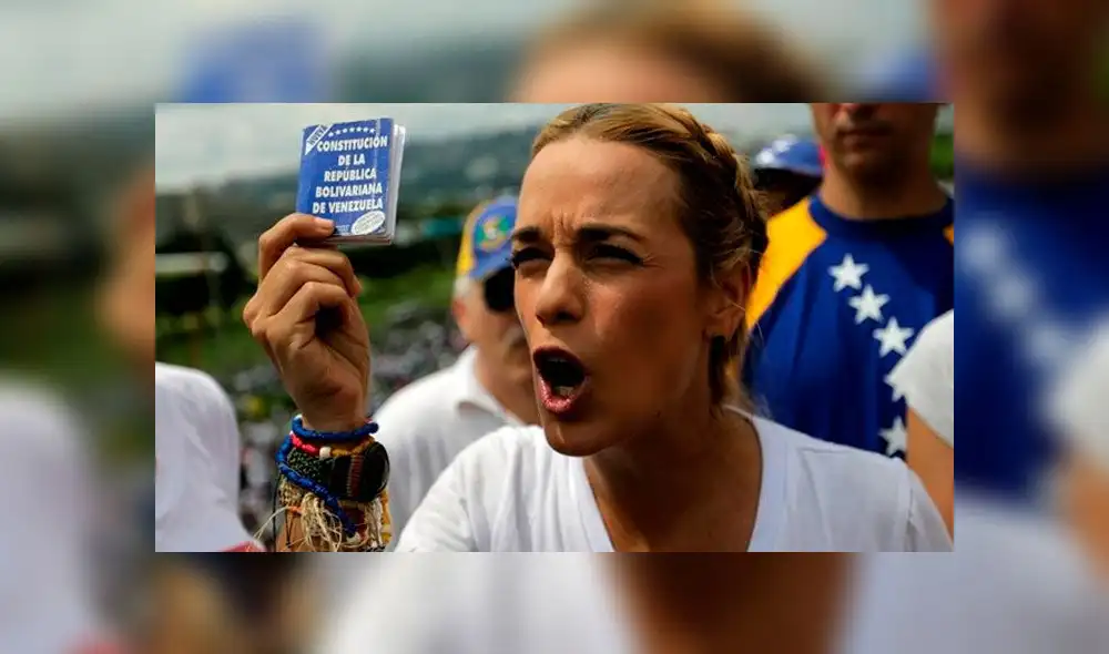 Lilian Tintori pide en España más sanciones que propicien la caída de Maduro