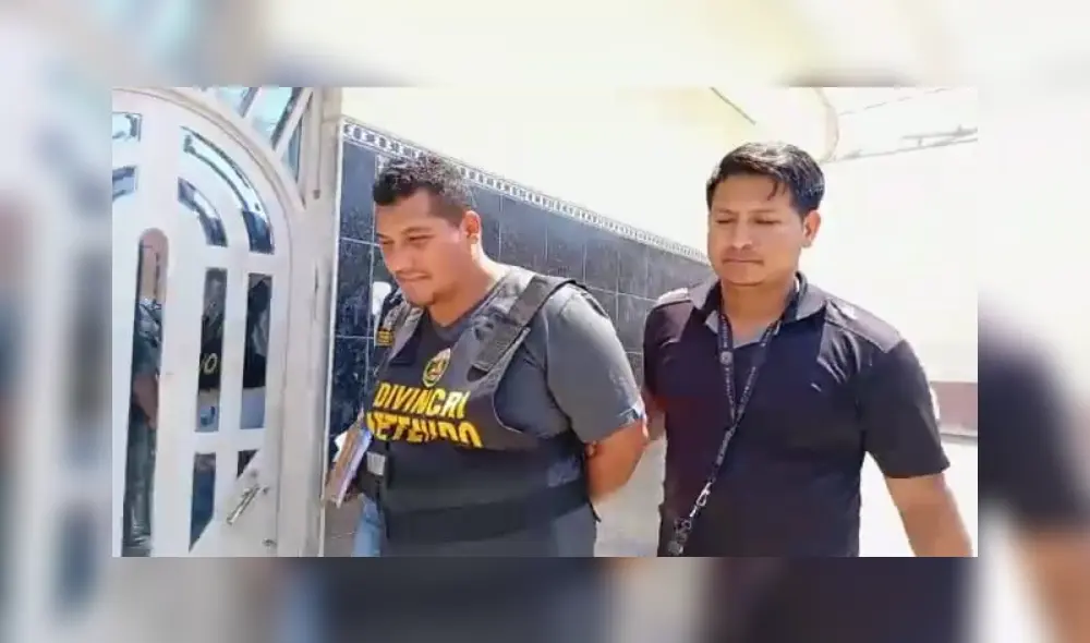 Tras un trabajo de inteligencia, la Policía capturó a Luis Timaná. Foto: difusión