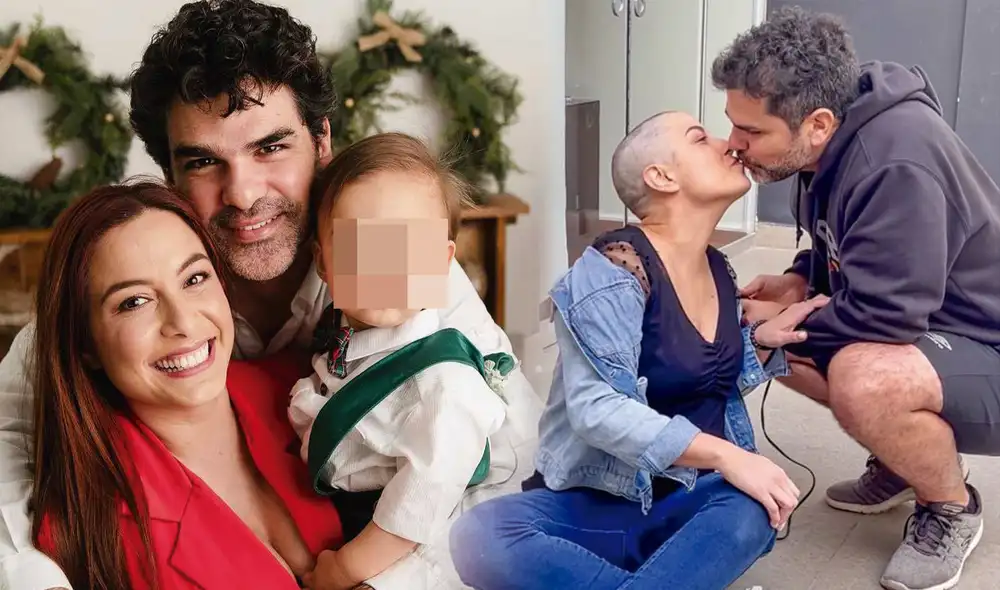 Natalia Salas y Sergio Coloma. Foto: composición/Natalia Salas/Instagram Natalia Salas y Sergio Coloma. Foto: composición/Natalia Salas/Instagram