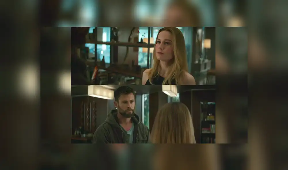 Avengers Endgame: Lanzan la teoría de un posible romance entre Thor y Capitana Marvel Avengers Endgame: Lanzan la teoría de un posible romance entre Thor y Capitana Marvel