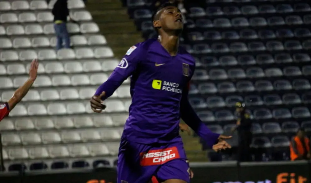 Aldair Fuentes marcó el primer gol de Alianza Lima. (Créditos. Liga 1) Aldair Fuentes marcó el primer gol de Alianza Lima. (Créditos. Liga 1)