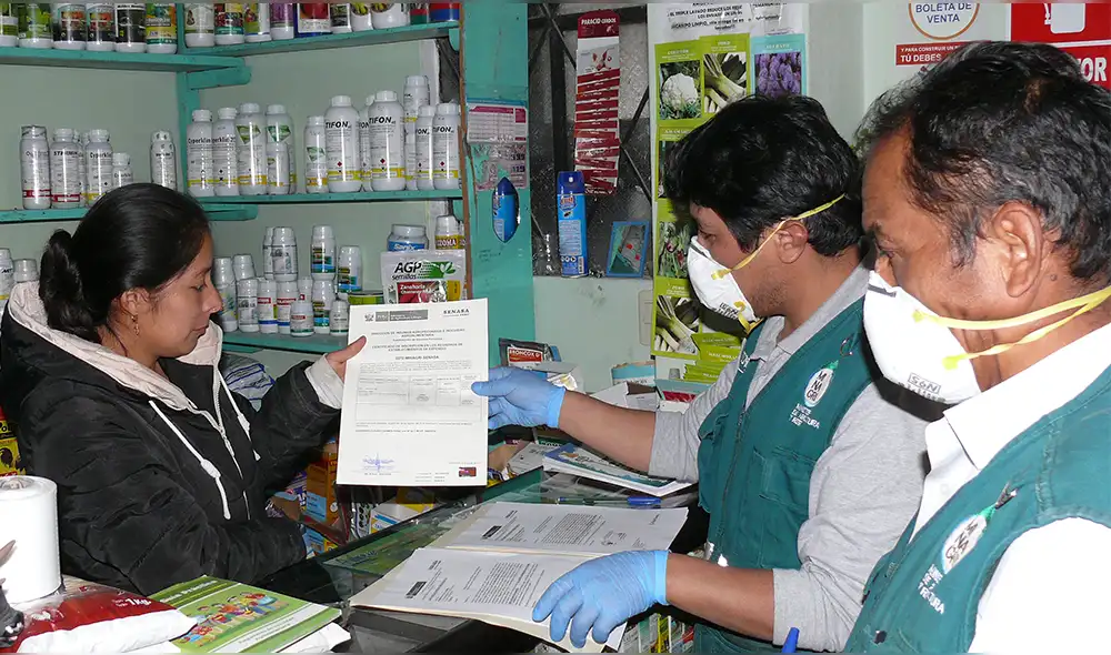 Ayacucho: Senasa inspecciona venta de productos agropecuarios en Huanta