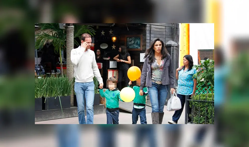 Paola Rojas evita hablar del exjugador por el bienestar de sus hijos. (Foto: Angel)