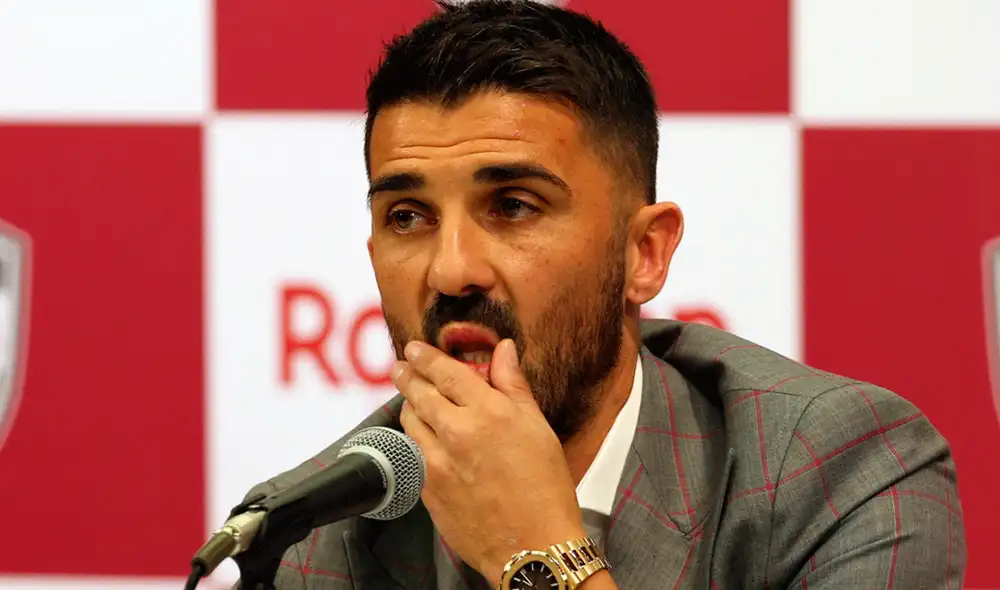 David Villa anunció el final de su carrera como futbolista a los 38 años