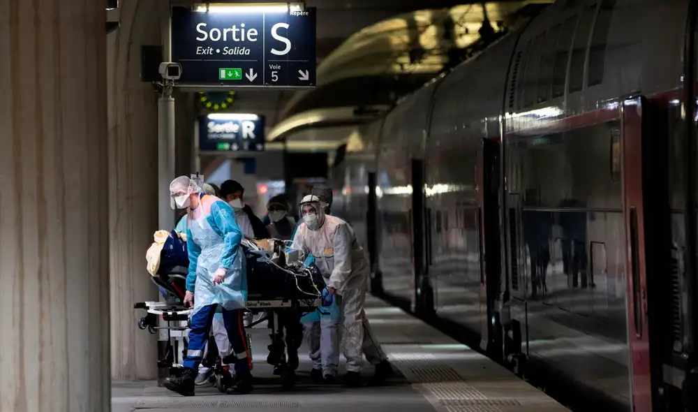 El sistema sanitario de una región del norte de Francia está al borde del colapso. Foto: EFE