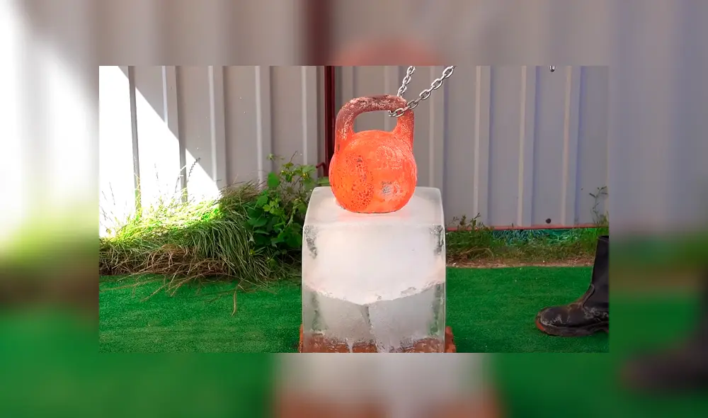 Desliza para ver los momentos más importantes del insólito experimento compartido en YouTube.