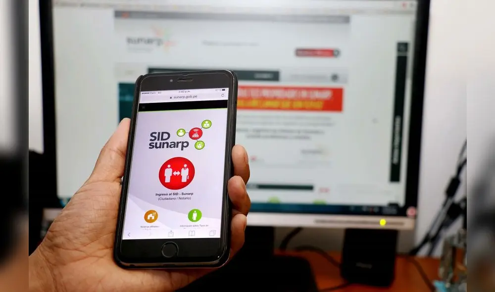 Esta medida facilitará la realización de inscripciones en los registros públicos./ Créditos: Difusión Andina