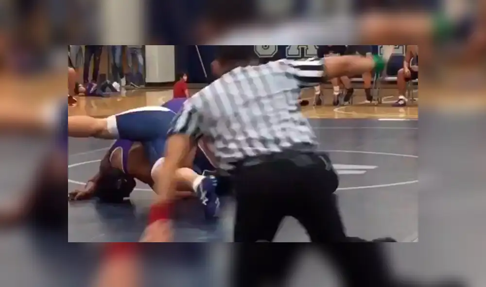 Twitter: Árbitro de lucha libre que desafía las leyes de la física con sus movimientos causa sensación [VIDEOS]