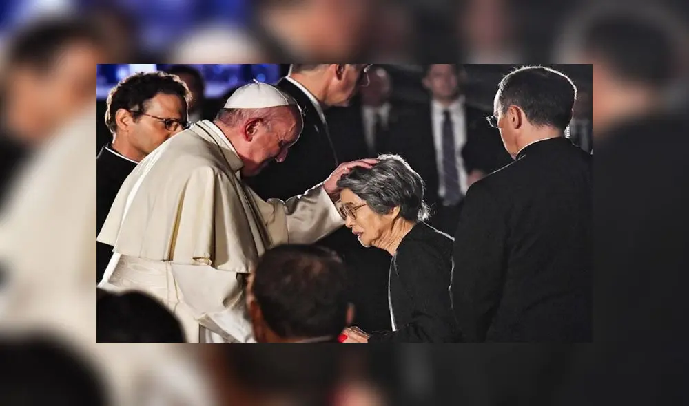 El papa Francisco condenó el uso de armas nucleares.