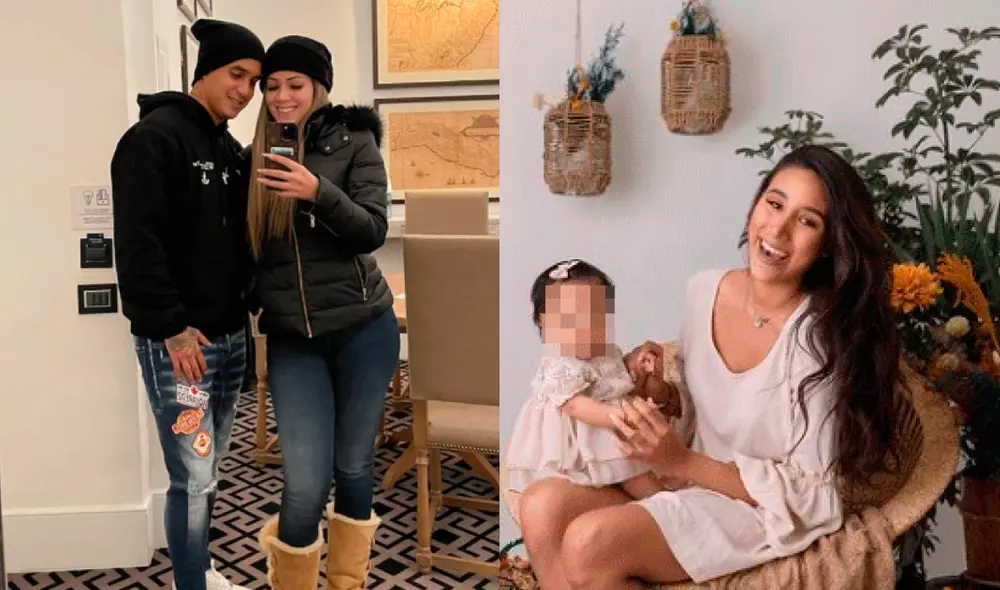 El futbolista Jesús Barco escribió tierno mensaje por el primer añito de la nieta de Melissa Klug. Foto: Jesús Barco/Samahara Lobatón/ Instagram