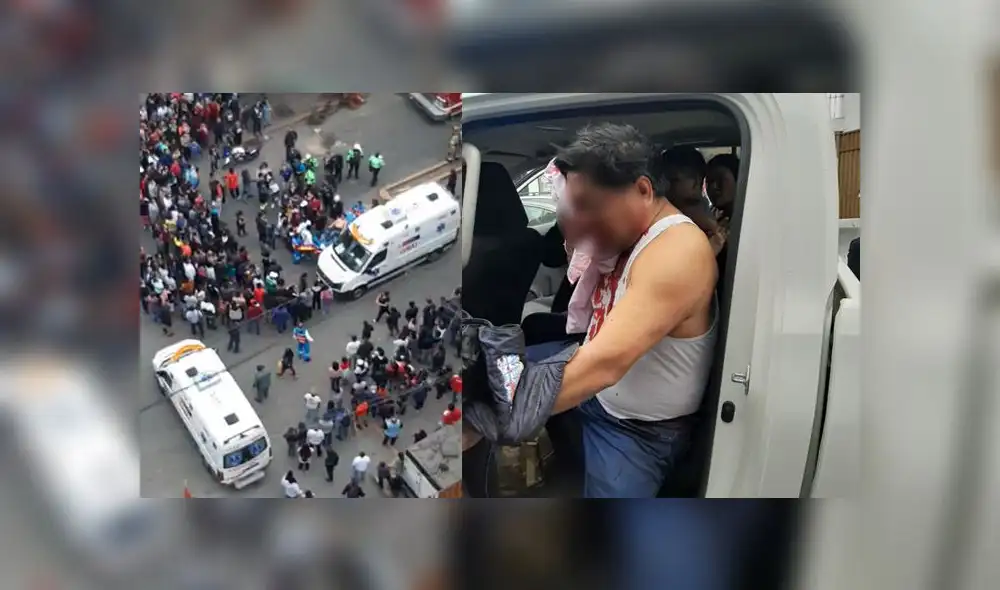 Bomberos atienden emergencia y trasladaron a heridos a los centros médicos de salud. (Foto: Difusión)