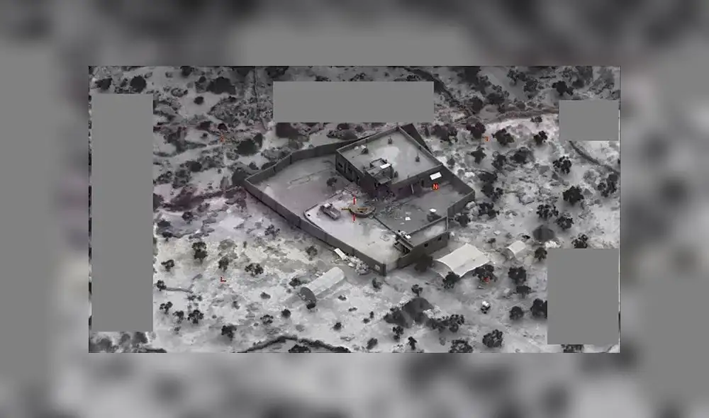 El sitio donde Abu Bakr al Baghdadi estuvo en sus últimas horas de vida. Foto: Departamento de Defensa de Estados Unidos El sitio donde Abu Bakr al Baghdadi estuvo en sus últimas horas de vida. Foto: Departamento de Defensa de Estados Unidos